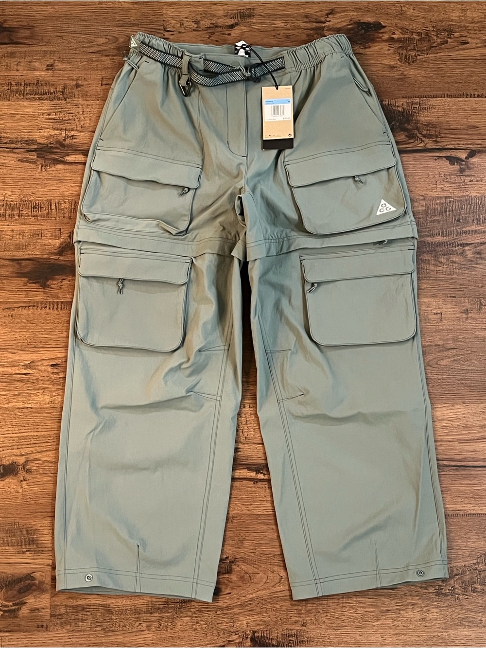 Nike ACG Smith Summit Zip Off Pants ‘Green’ (size wmns M)